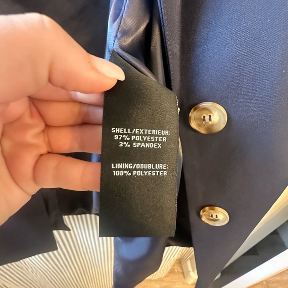 Bagatelle Collection Slighty Oversized Navy Blazer - XL - Picture 2 of 8